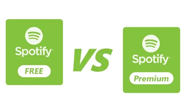 ikona Spotify Premium vs Free