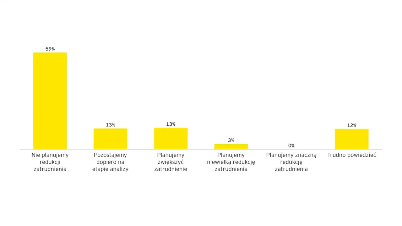 Wpływ AI na rynek pracy infografika