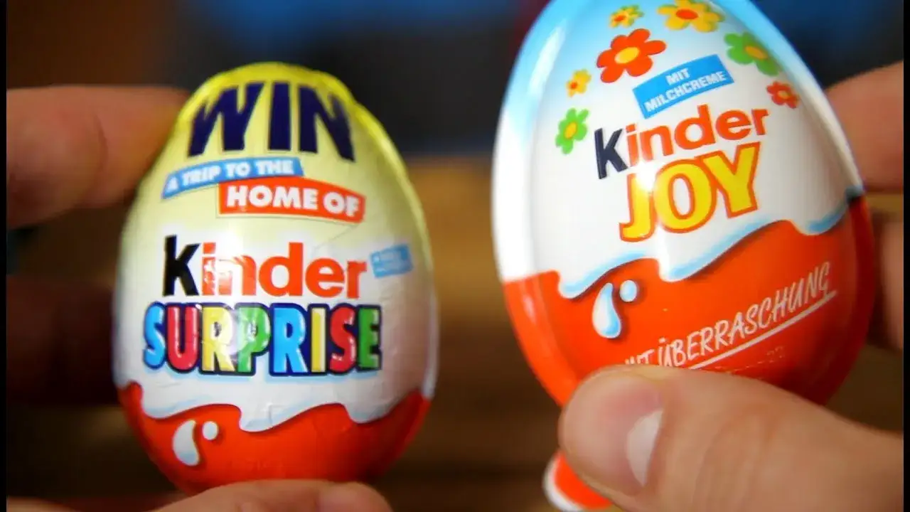 Kinder Joy i Kinder Niespodzianka por&oacute;wnanie