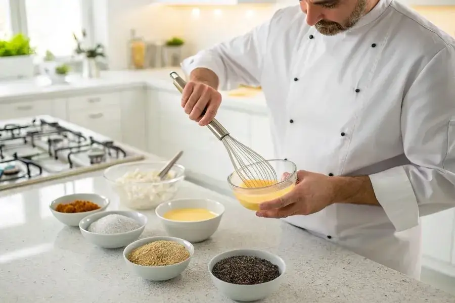 r&oacute;żne zagęstniki do zupy mąka śmietana jajko