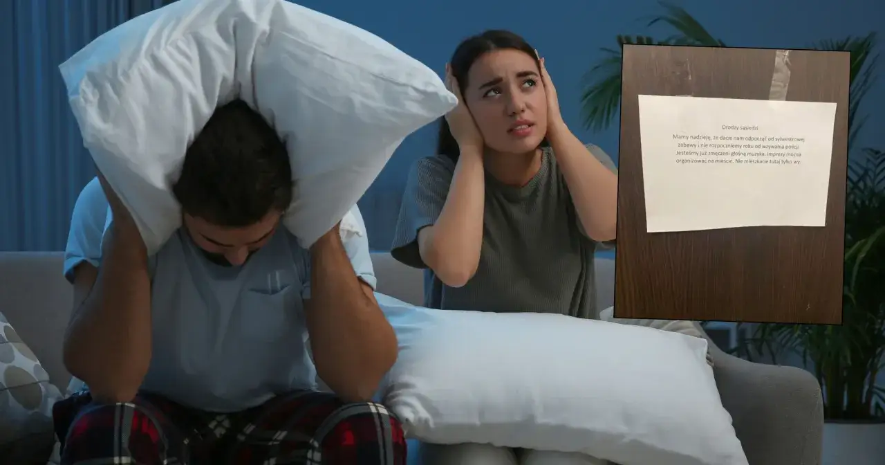 Głośna impreza w mieszkaniu, sąsiedzi, zakł&oacute;canie ciszy nocnej