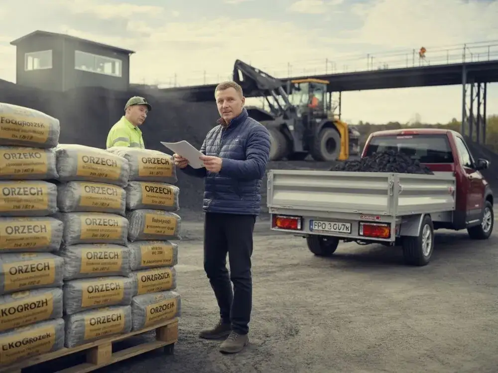Por&oacute;wnanie metod transportu węgla wywrotka paleta