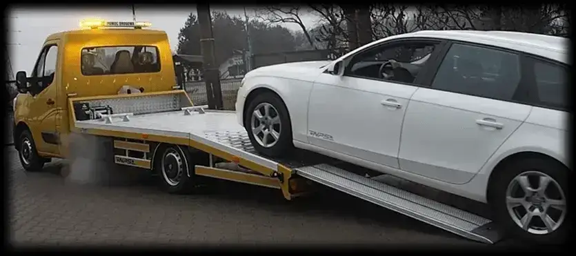 profesjonalna pomoc drogowa laweta autostrada