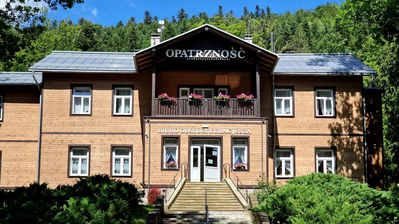 Drewniane sanatorium 