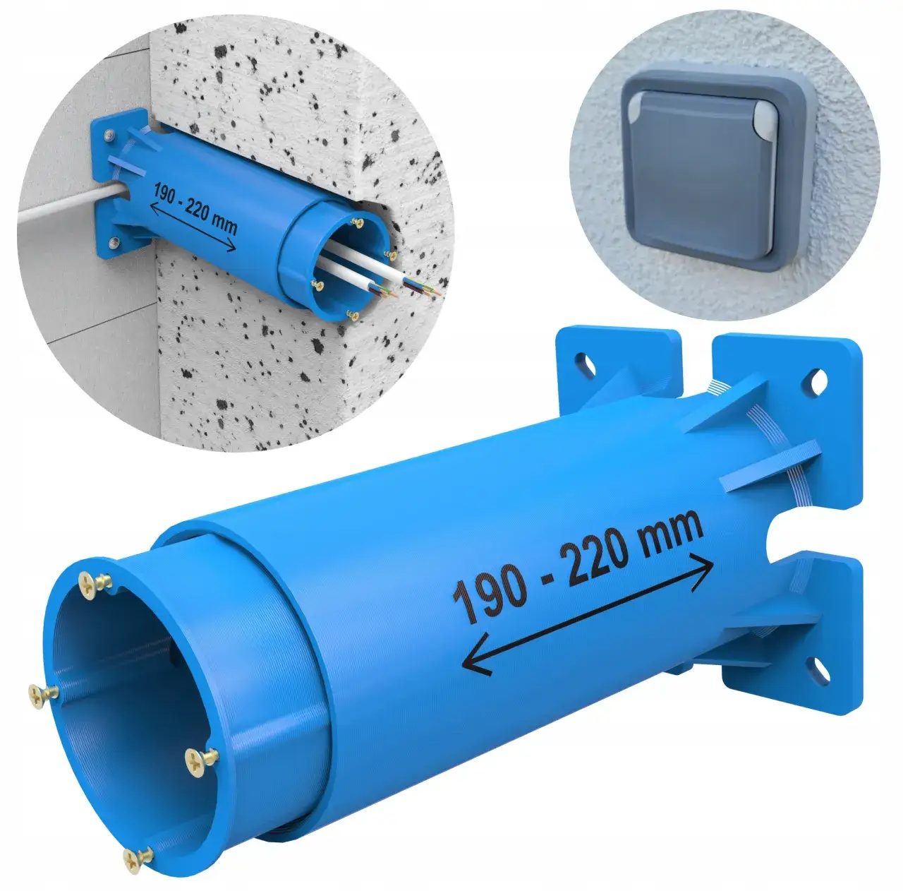 puszka instalacyjna do styropianu