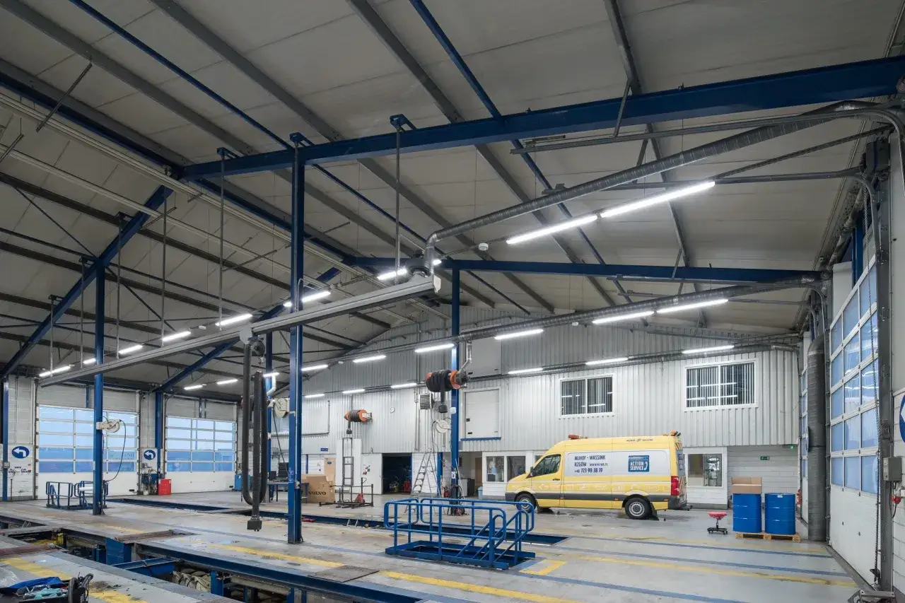 Przykłady barw światła w warsztacie