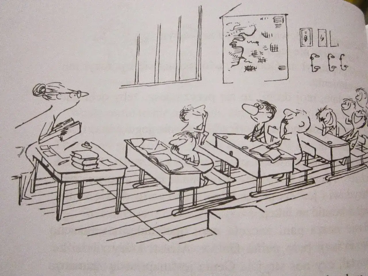 Mikołajek i jego koledzy ilustracje Semp&eacute;
