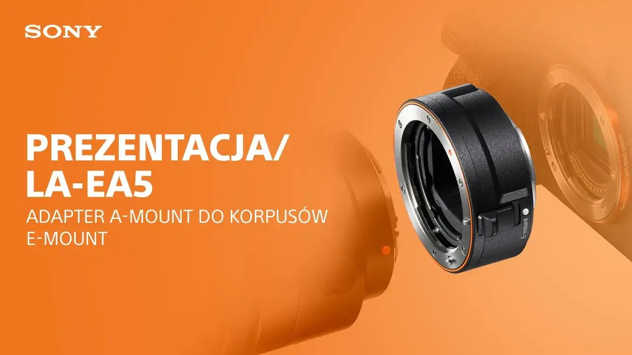 Obiektywy Sony A-mount adapter LA-EA