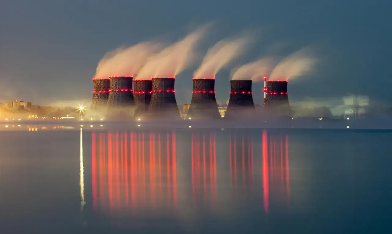 Mapa elektrowni jądrowych Słowacja