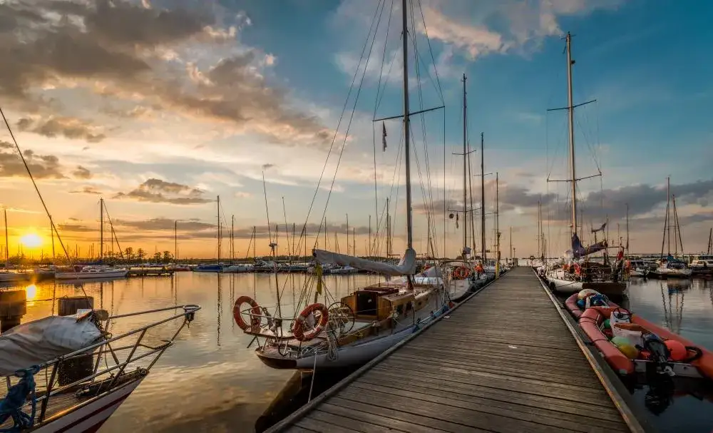 Jezioro Dąbie Arkonka Szczecin