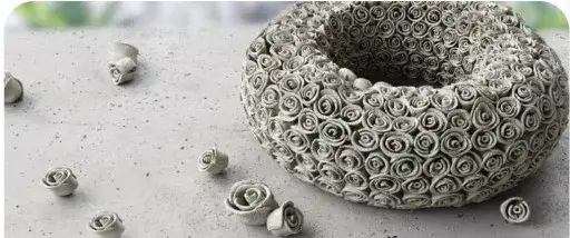 r&oacute;żne rodzaje cementu i betonu kreatywnego