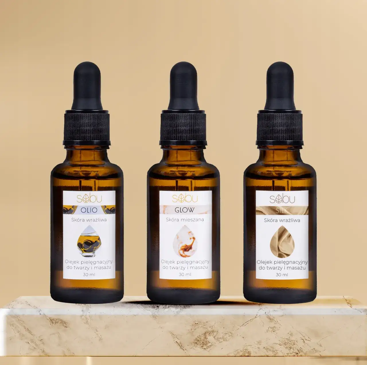 olejki do masażu twarzy dla różnych typów cery