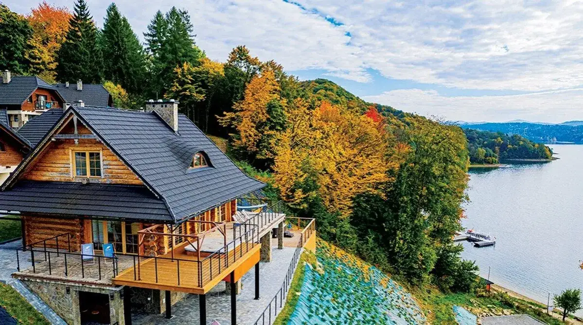 Bieszczady nocleg z widokiem na góry