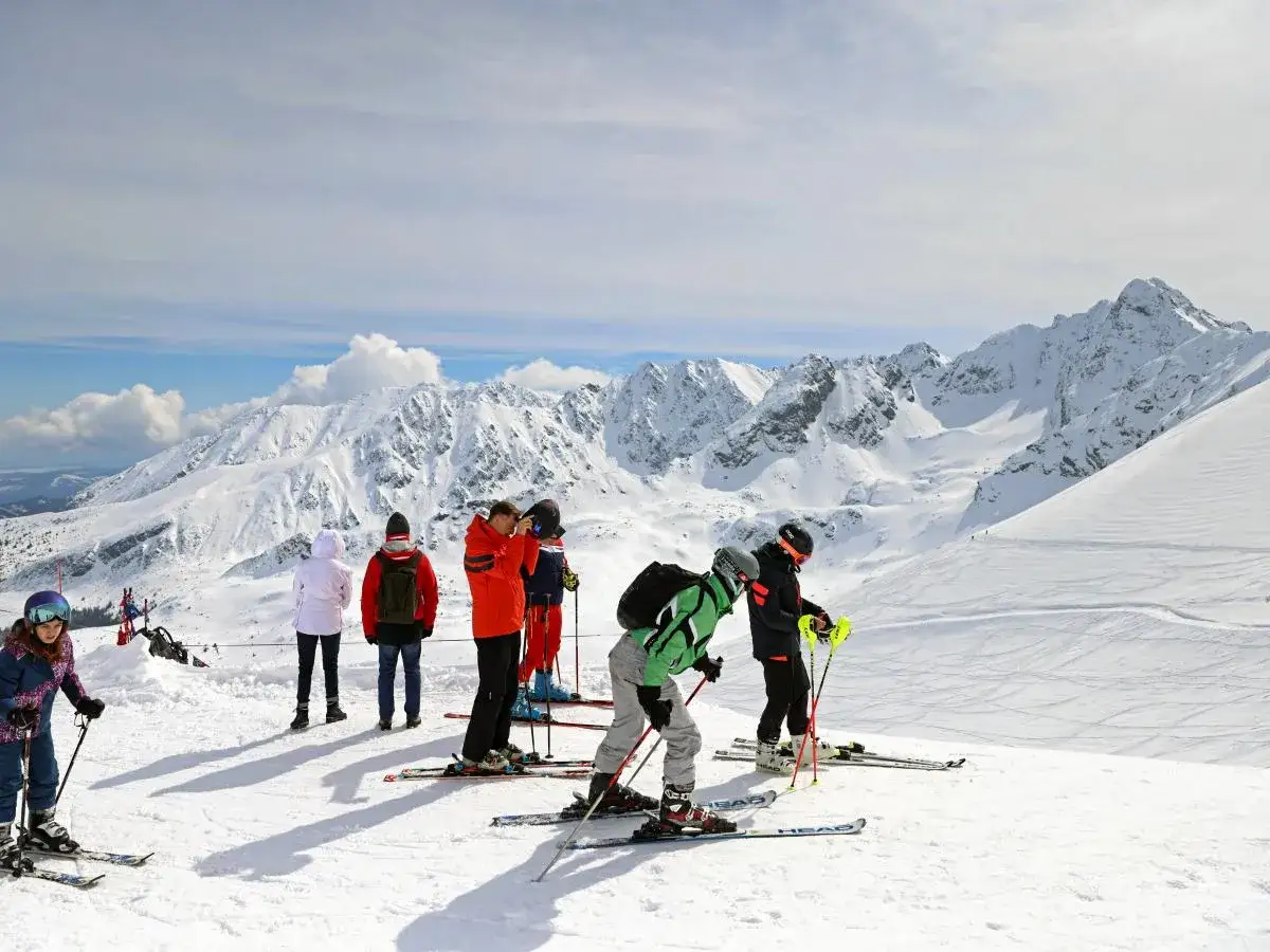 narty styczeń alpy polska