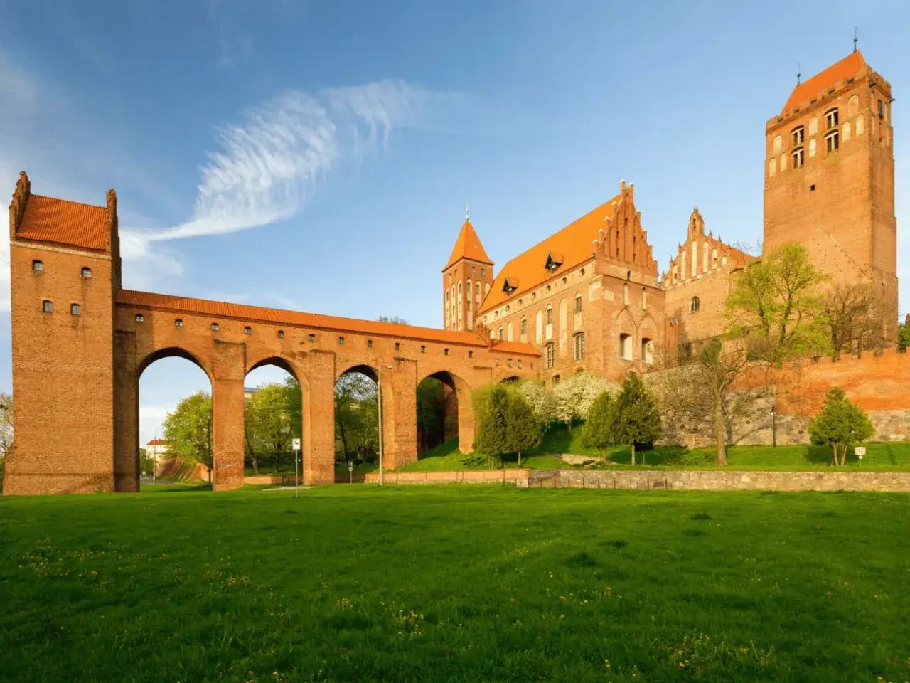Zamek w Malborku, gdzie kręcono sceny do filmu 