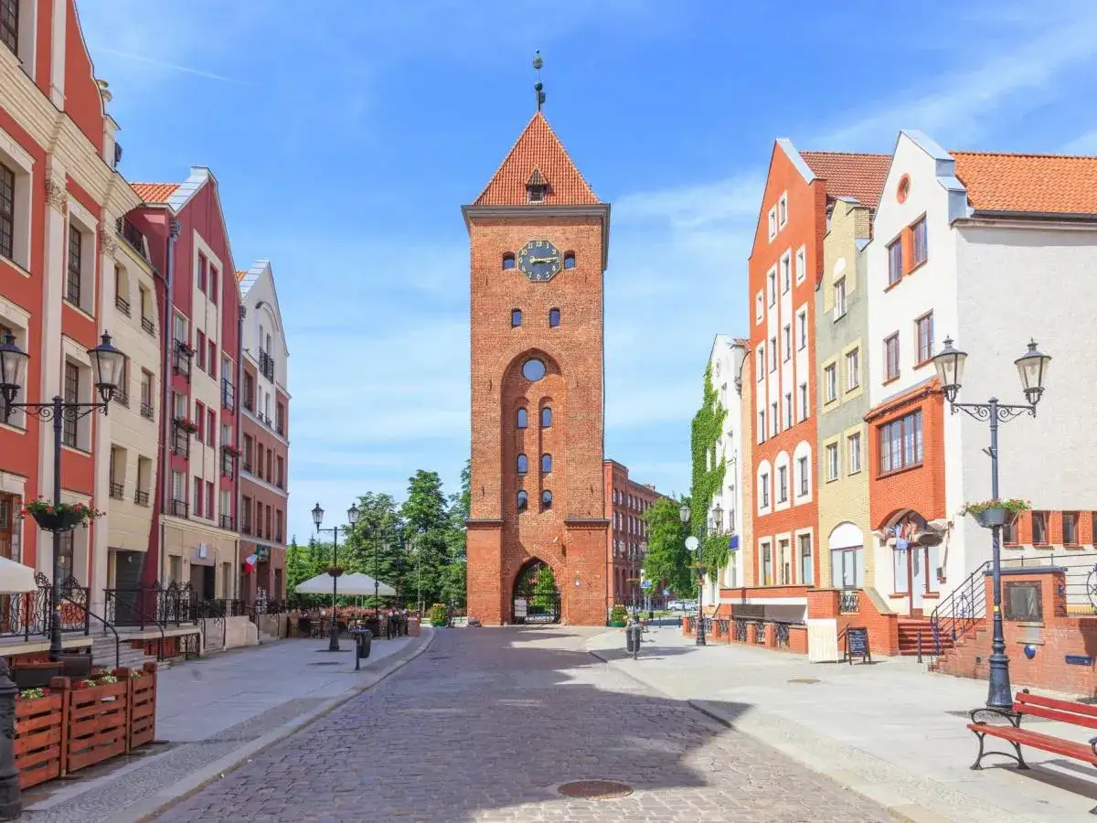 Elbląg Stare Miasto przed i po wojnie