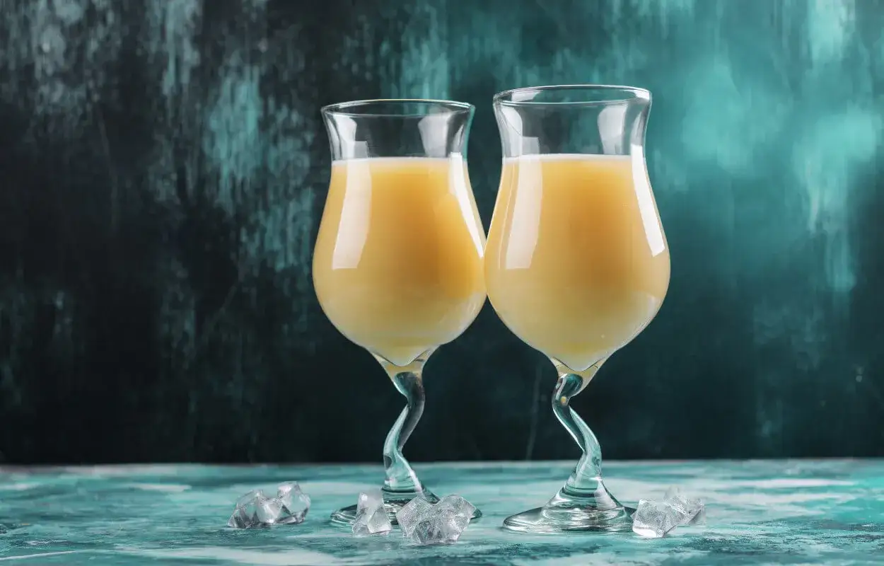 Bezalkoholowe drinki z sokiem bananowym