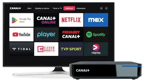 CANAL+ online interfejs na różnych urządzeniach