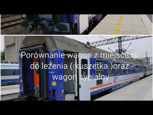 porównanie kuszetki i wagonu sypialnego w pociągu