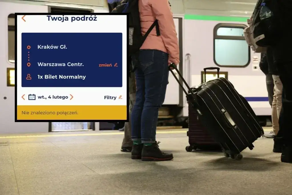 osoba zastanawiajaca sie nad zwrotem biletu pkp intercity