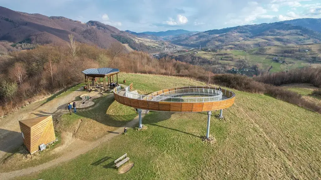 Platforma widokowa Ślimak Wola Krogulecka