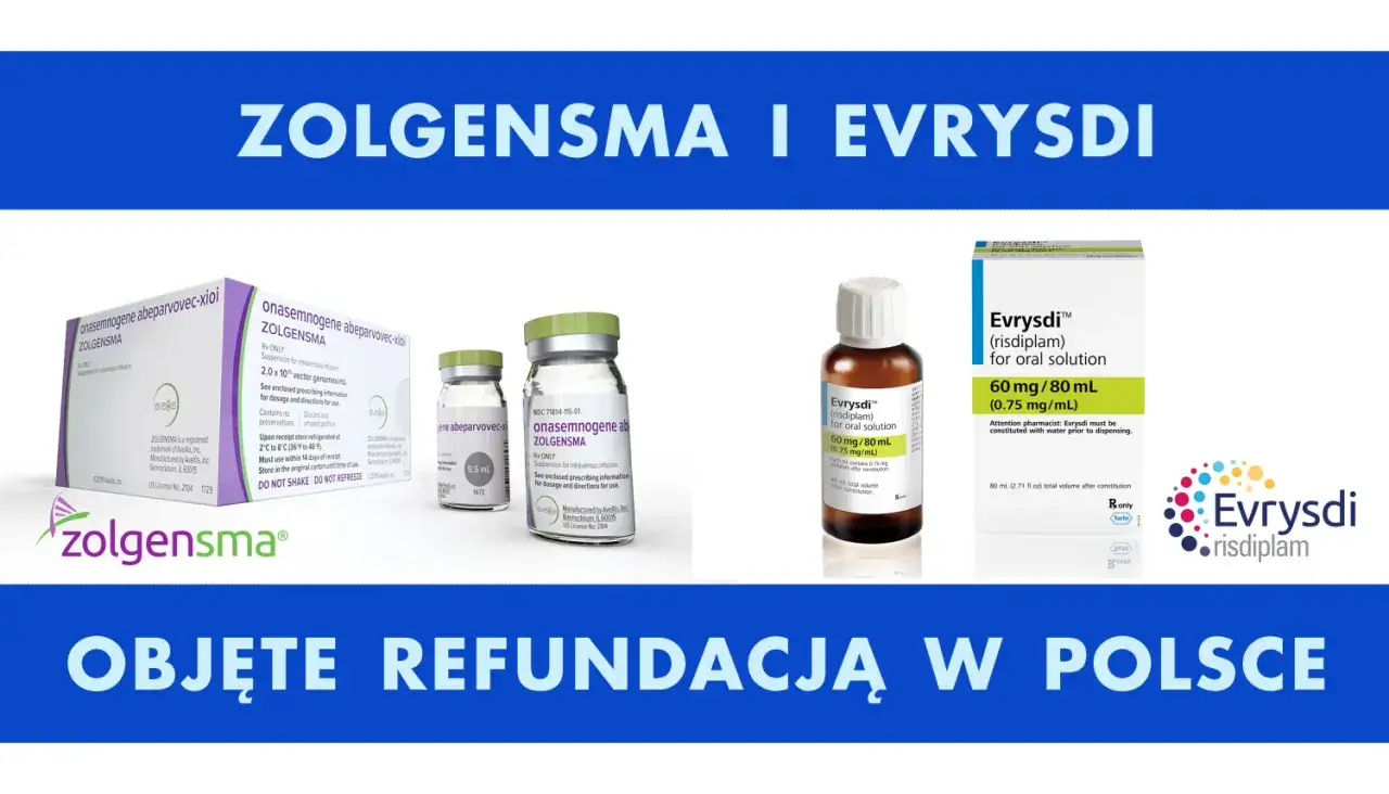 Zolgensma i Evrysdi - leki na SMA. Dowiedz się, ile kosztuje lek na SMA i czy jest refundowany w Polsce.