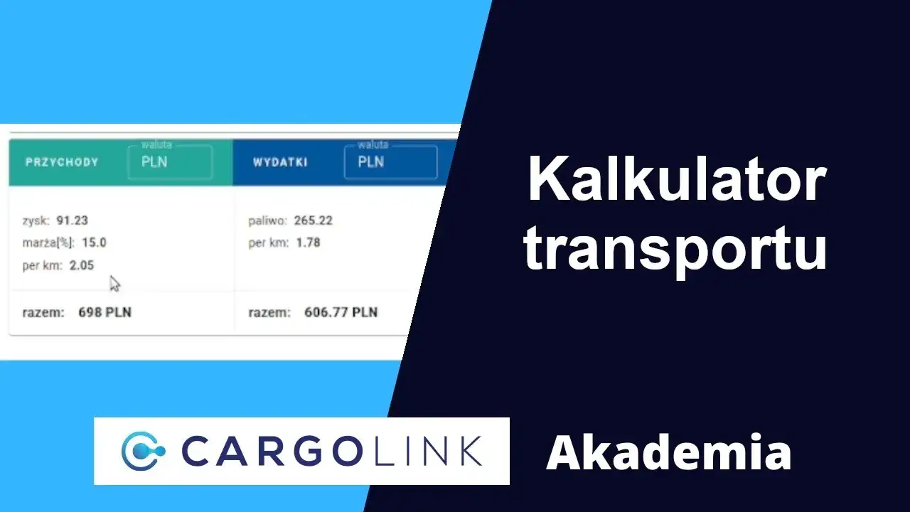 kalkulator zysku kierowcy tira