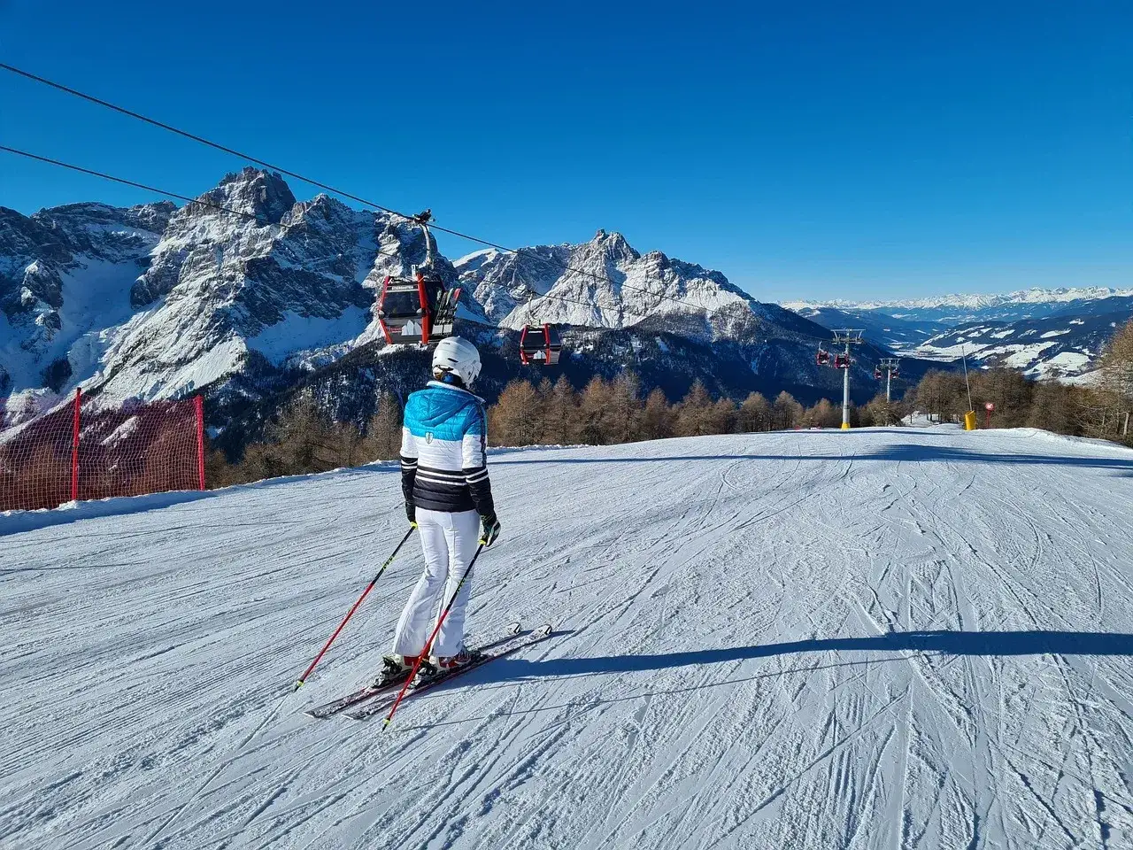 Pomiar kijka narciarskiego kąt prosty
