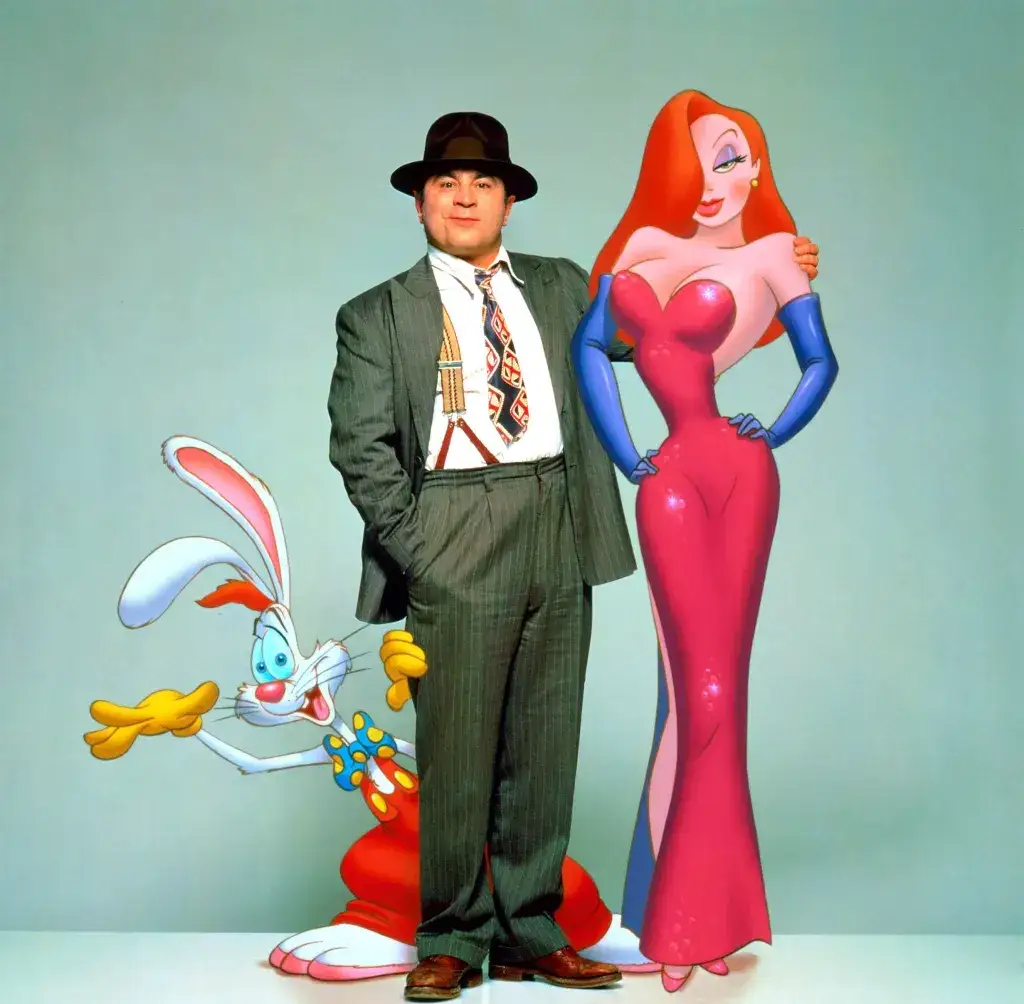 Bob Hoskins w filmie Kto wrobił kr&oacute;lika Rogera