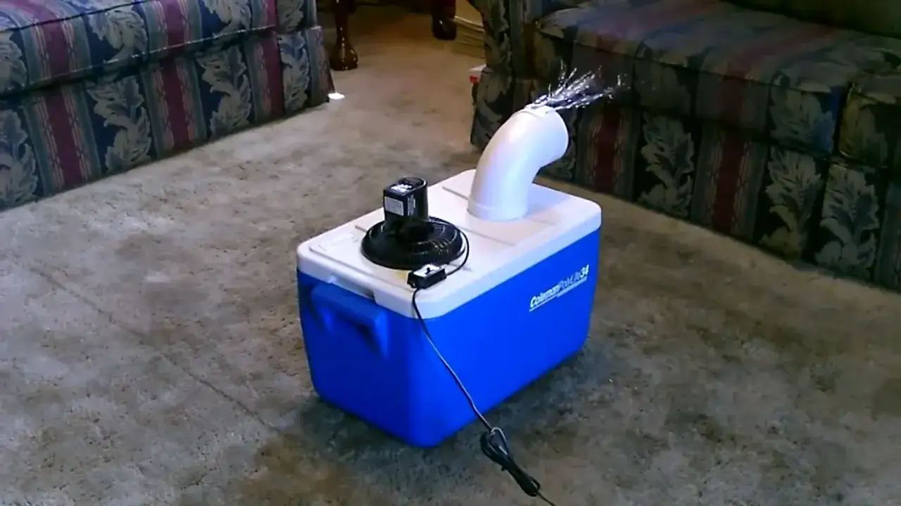materiały do klimatyzatora z zamrażarki DIY