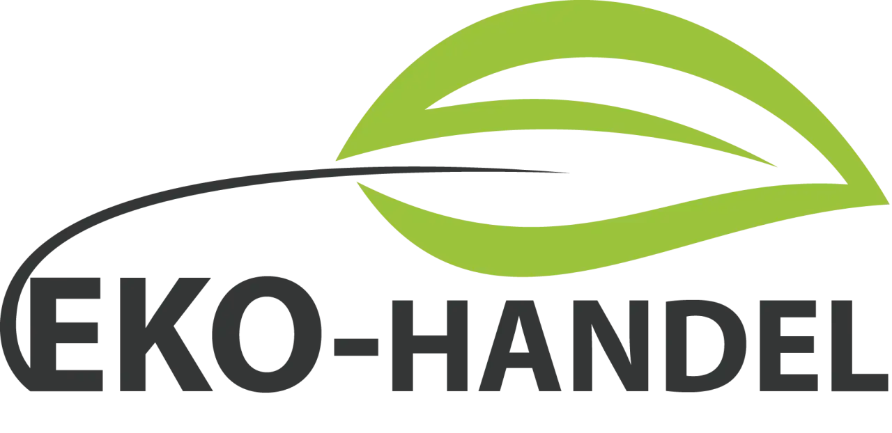 Logo EKO-HANDEL z zielonym liściem. Dowiedz się, jakie dokumenty są niezbędne do handlu produktami bio i eko.