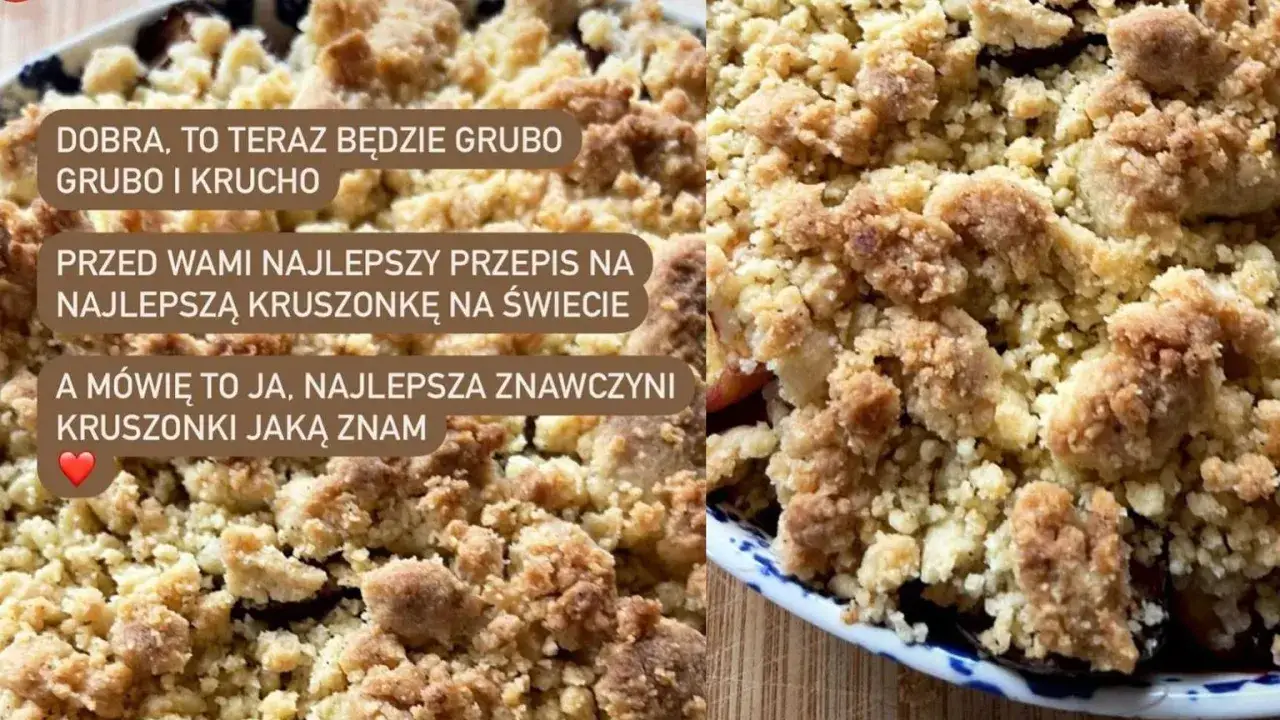 roztopione masło do kruszonki