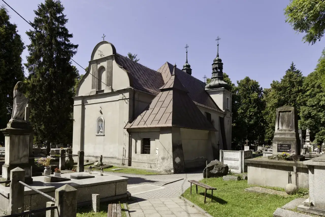 Cmentarz św. Rocha Częstochowa widok ogólny