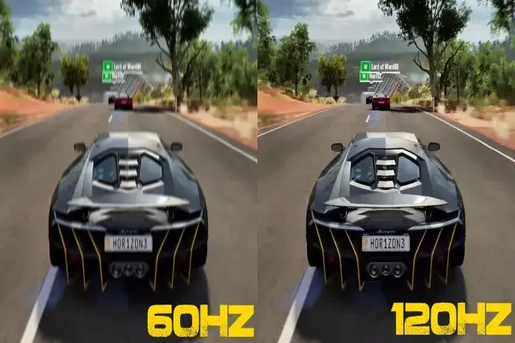 r&oacute;żnica 60 Hz vs 120 Hz smartfon