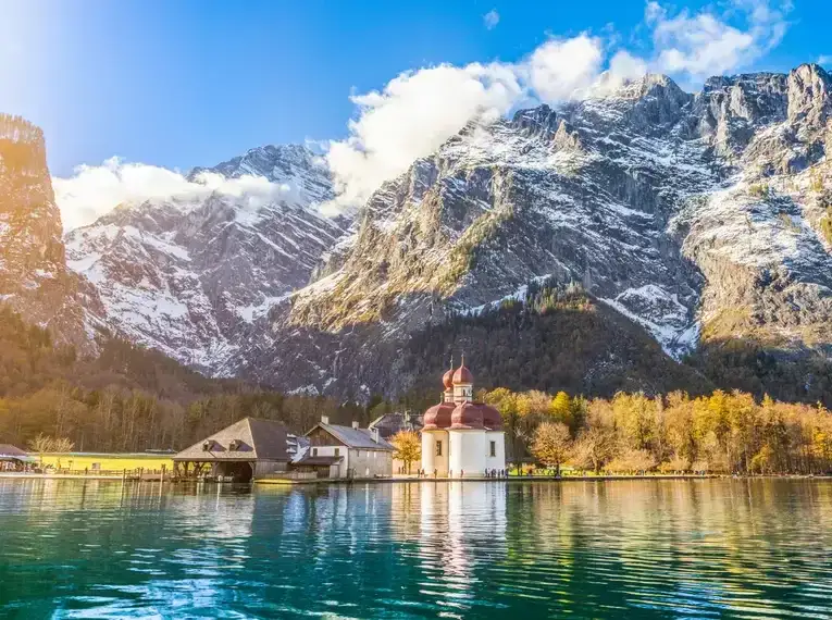 K&ouml;nigssee mit Watzmann bayerische Alpen