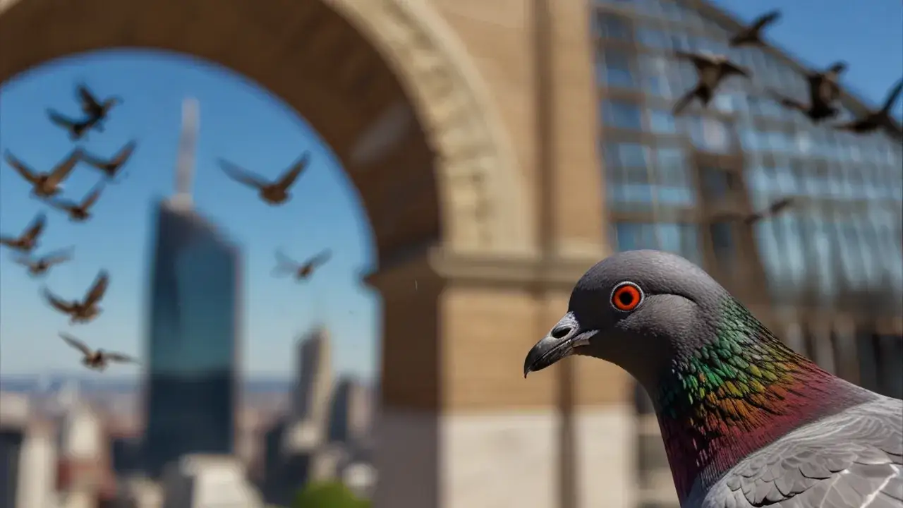 Zdjęcie Jak widzą gołębie? Wielkie sekrety wzroku, które Cię zadziwią