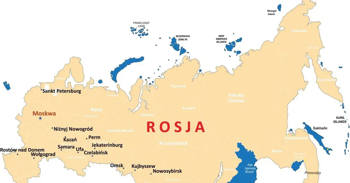 Zdjęcie Gdzie leży Rosja? Odkryj jej granice i znaczenie na mapie świata