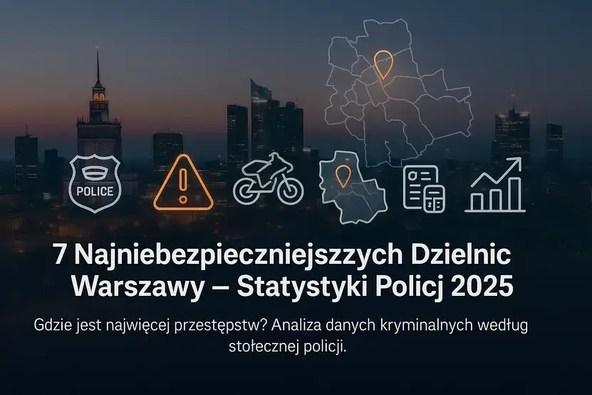 Zdjęcie Czy w Warszawie jest bezpiecznie? Poznaj prawdziwe statystyki i obawy