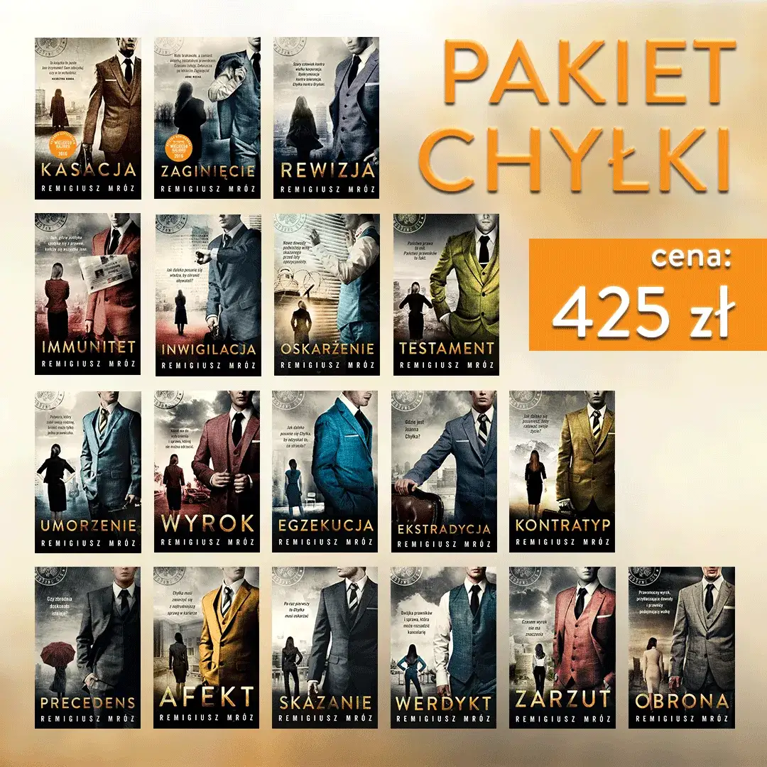 Zdjęcie Chyłka recenzja książki: Dlaczego Kasacja zaskakuje czytelników?