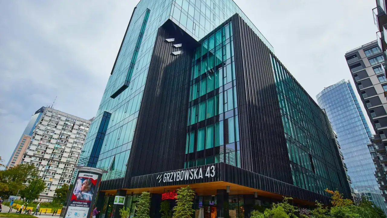 Zdjęcie Grzybowska 3 Warszawa - twoje nowe biuro w centrum biznesowym