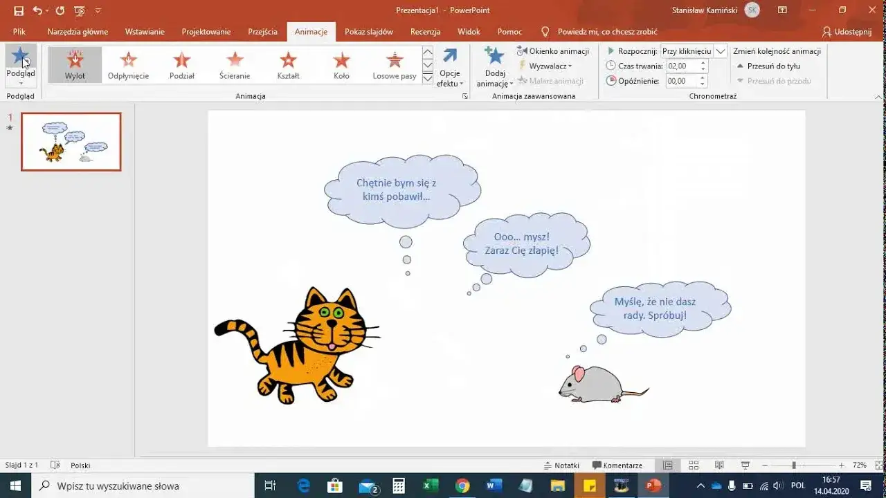 Zdjęcie Jak dodać animacje w PowerPoint i sprawić, by prezentacja ożyła