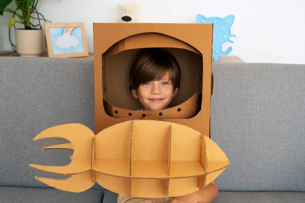 Zdjęcie Jak zrobić zbroję z kartonu - proste kroki dla każdego kreatywnego dziecka