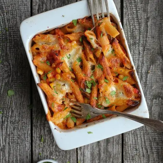 Zdjęcie Zapiekanka makaronowa z tuńczykiem - łatwy przepis na pyszne danie