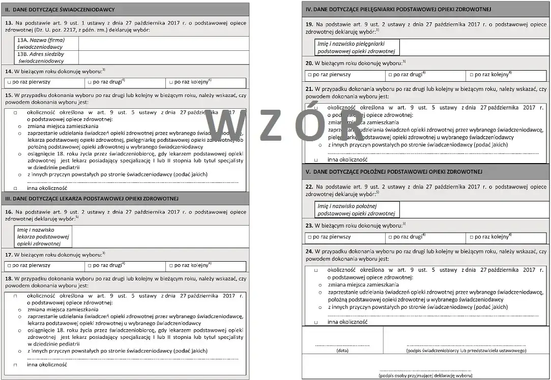 Zdjęcie Jak wypełnić deklarację wyboru świadczeniodawcy dla dziecka krok po kroku