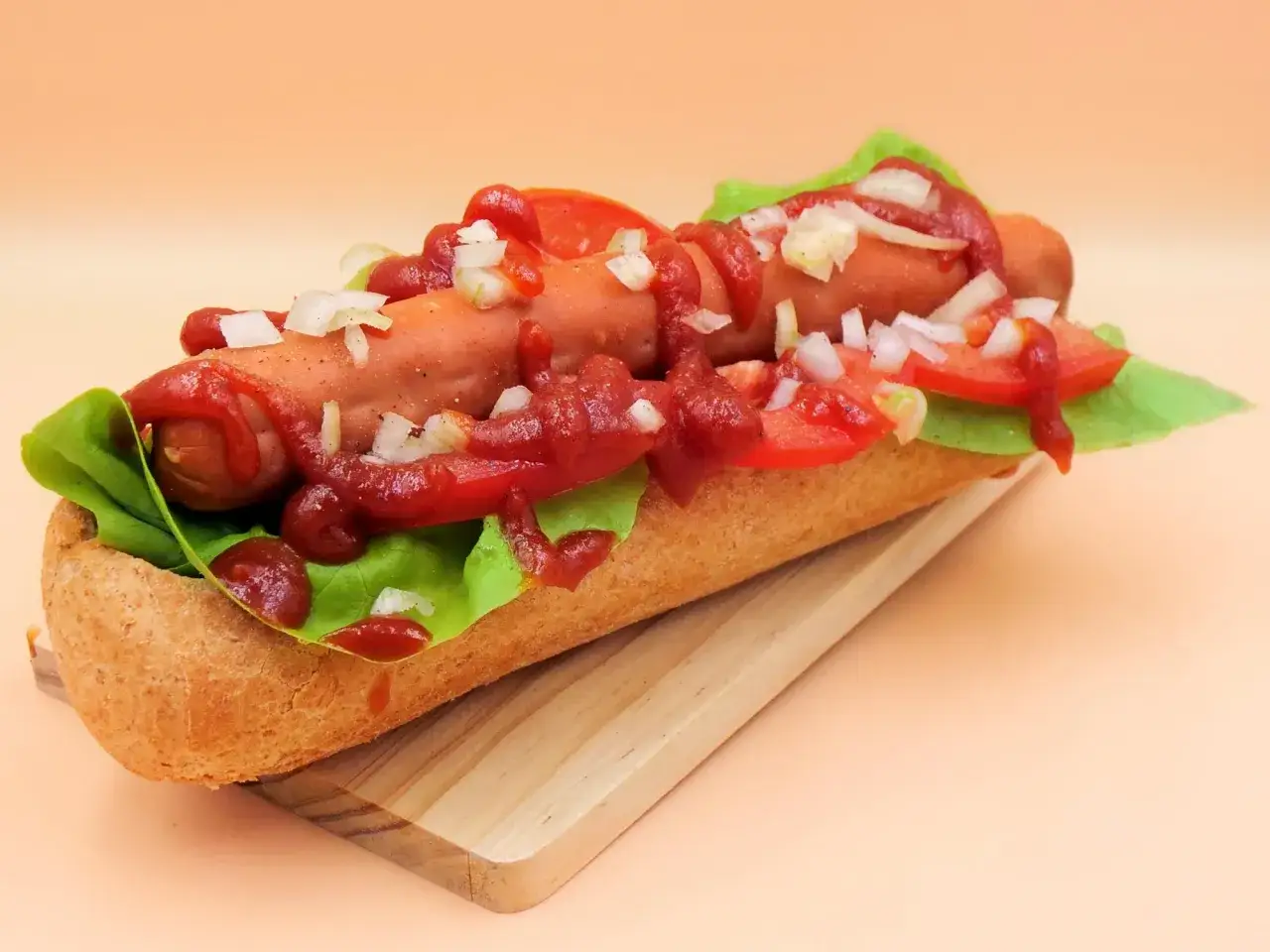 Składniki hot doga kalorie