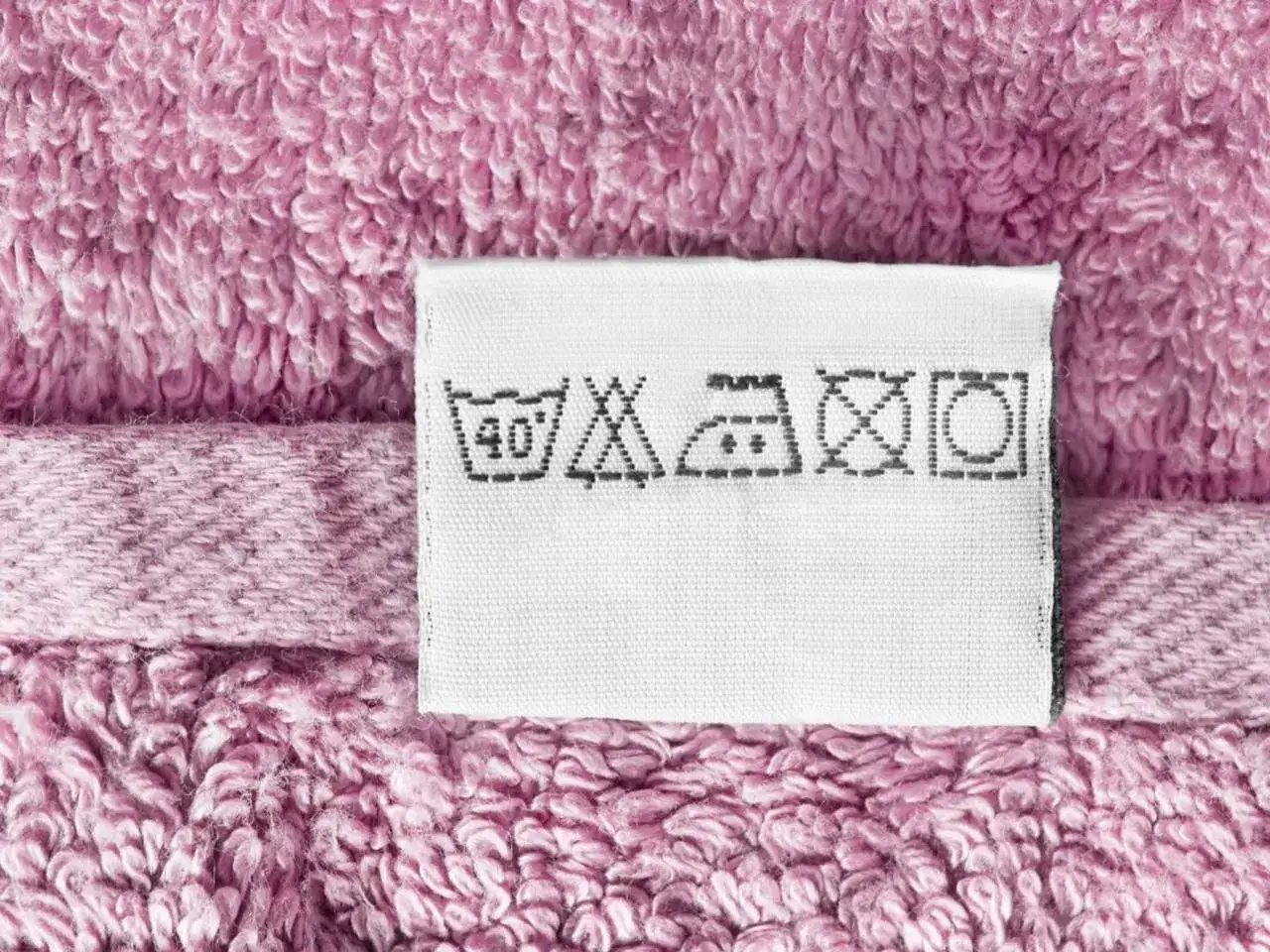 symbole prania na metce poduszki