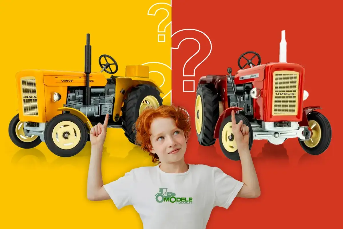 r&oacute;żne modele zabawki Ursus C-360 por&oacute;wnanie