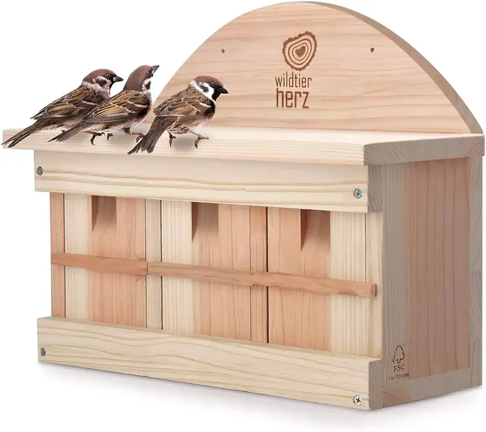 budki lęgowe dla wr&oacute;bli montaż