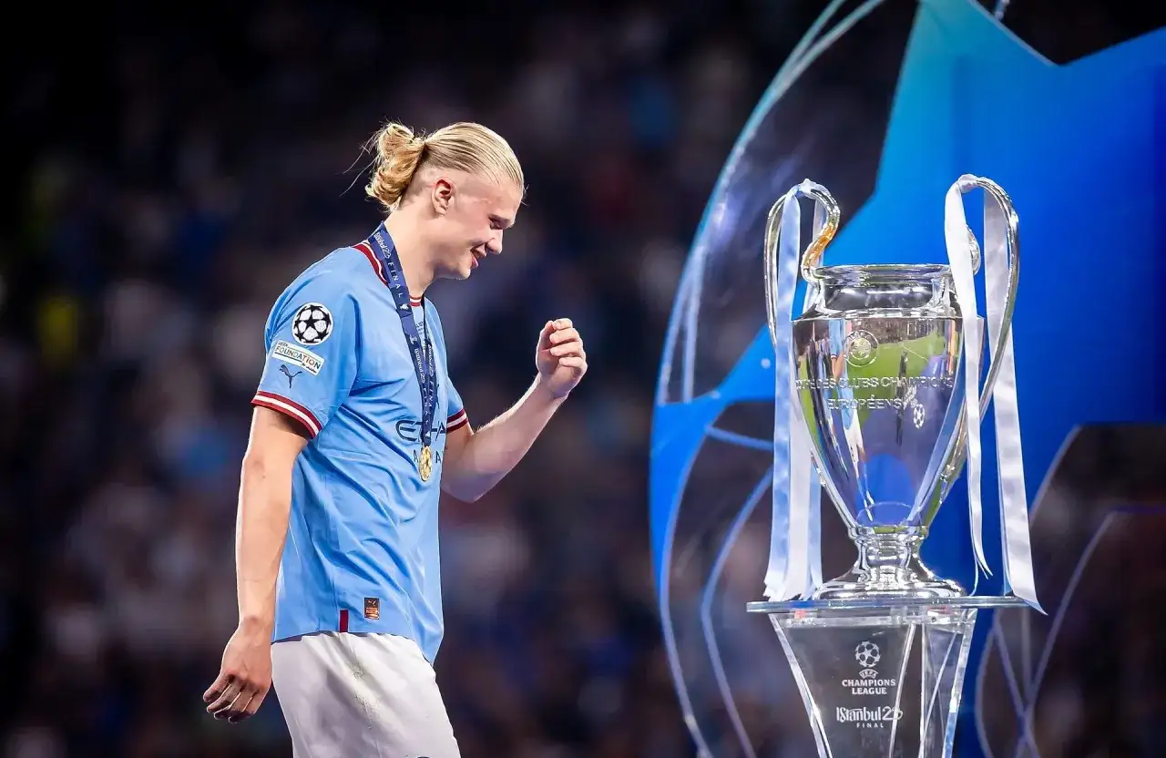 Erling Haaland kr&oacute;l strzelc&oacute;w Liga Mistrz&oacute;w 2023