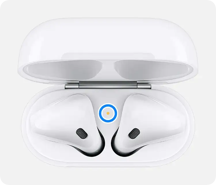AirPods Ladecase LED Signale Bedeutung